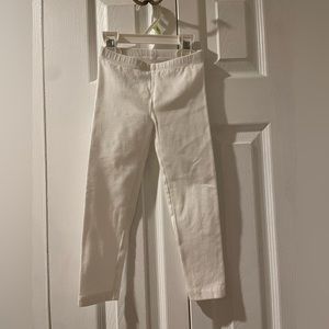 Old navy white toddler leggings